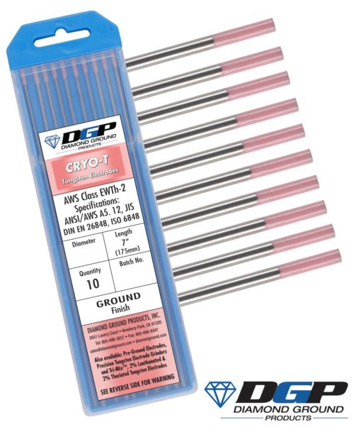 TriMix Tungsten Electrodes • WS2 Tungsten Electrodes • Cream Tungsten