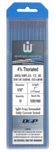4% Thoriated Wolfram Tungsten Electrodes